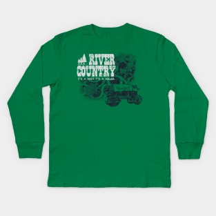 River Country - It's a hoot, it's a holler! Kids Long Sleeve T-Shirt